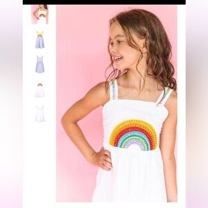 Lola and The Boys Crystal Rainbow Sundress • NWOT • Sz 10 Girls